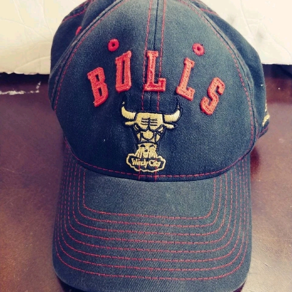 Chicago Bulls Mens Hat Vtg Hardwood Classic Adidas Size L/XL